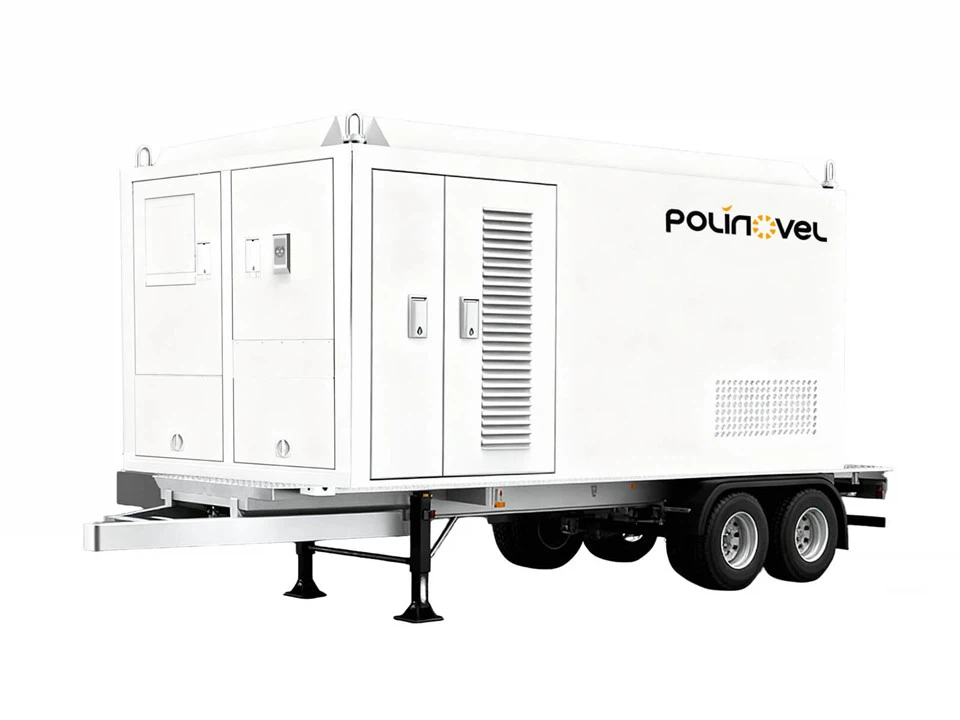 241kWh 120kW sistema de imagazinamento de energia ibrido mobiłe